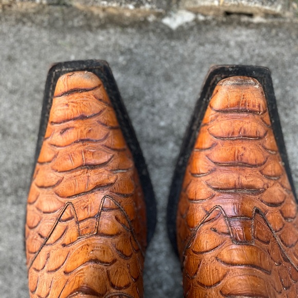 Jacques Raphael (Made in Italy) snakeskin boots - Picture 8 of 11